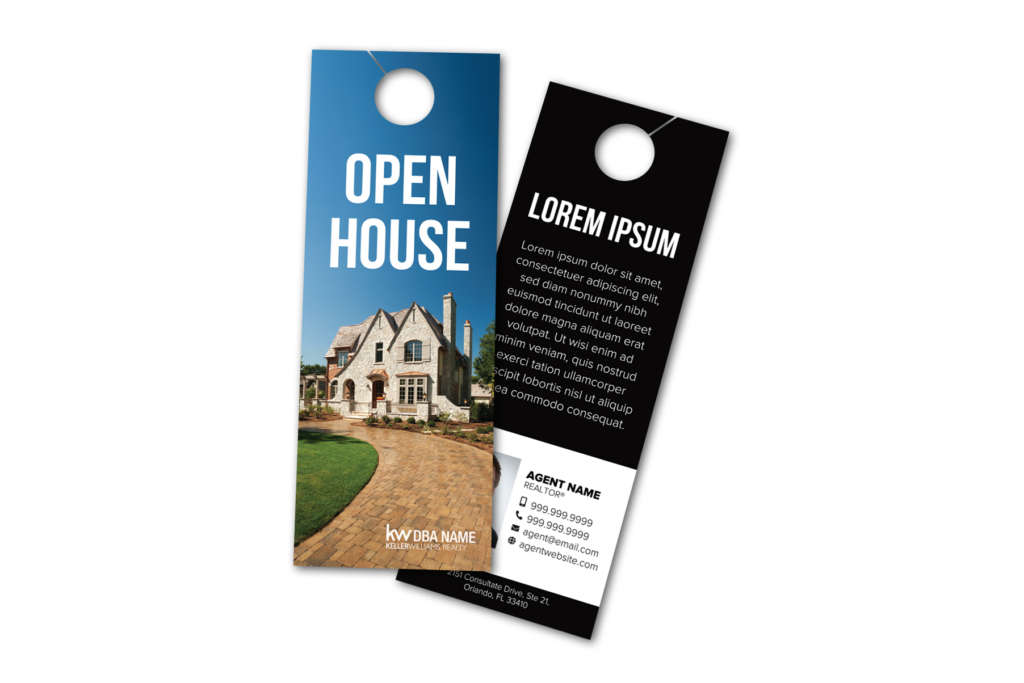 Keller Williams Door Hangers